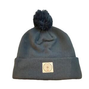 Bikes Works Black Knit Beanie Unisex O/S